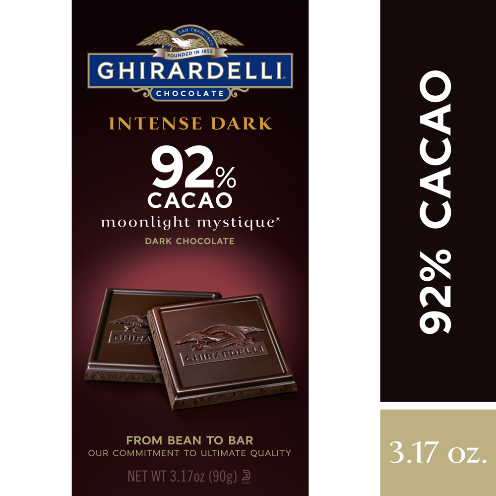 Ghirardelli Intense Dark Chocolate Bar 92 Cacao 3.17 oz. Walmart