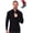 Black, variant on Merino.tech Men's Merino Wool Quarter Zip Base Layer with Socks, Camo, Size M