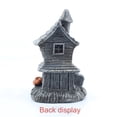 thumbnail image 4 of Halloween Decorations,Lighted Halloween Village Houses With Led Lights, Resin Spooky Town Happy Haunted House For Home And Party Table Desk Mantel,5 Inch, 4 of 5