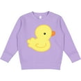 thumbnail image 2 of Inktastic Yellow Baby Duck Toddler Sweatshirt, 2 of 4