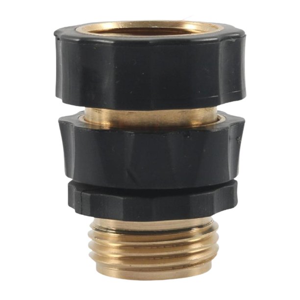 Conector Rápido para Manguera de Jardín de 3/4", Adaptador para Manguera de Jardín, Fácil de Instalar, Resistente Conector Macho Y Hembra
