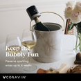 thumbnail image 4 of Coravin Sparkling Stoppers - Preserve Sparkling Wine for 4 Weeks- For Coravin Sparkling Wine Preservation System - For Champagne and Other Sparkling Wines - 2 Stoppers, 4 of 4