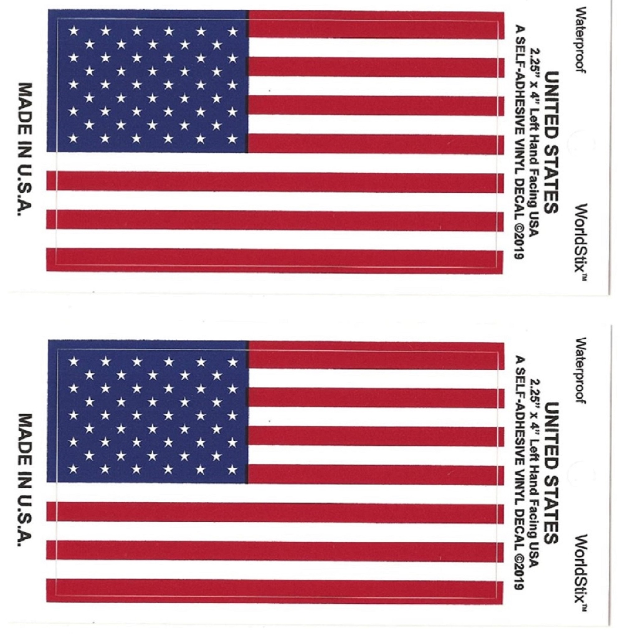 Made in USA 3x5 Foot Outdoor Nylon American Flag With Imported 6' Spinner Flagpole For Home Or Business