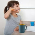 thumbnail image 2 of Glass & Bottle Cup Set for Daily Use - Mouthwash Cup and Toothbrush Holder Inclusive Household Bathroom Accessory Lazy Morning Routine, 2 of 5