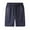 Dark Blue, variant on JUUYY Men's Comfort Workout Shorts - Lightweight Breathable Running Sports Athletic Gym Shorts with Zip Pockets Black L