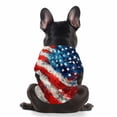 thumbnail image 5 of Dog Sports Shirt - Lightweight Pet Apparel, Pet Shirt with American Flag Pattern, Blue, XXXXL for Large Dogs, Ideal for Daily Wear, Outdoor Activities, Holiday Celebrations, 5 of 6