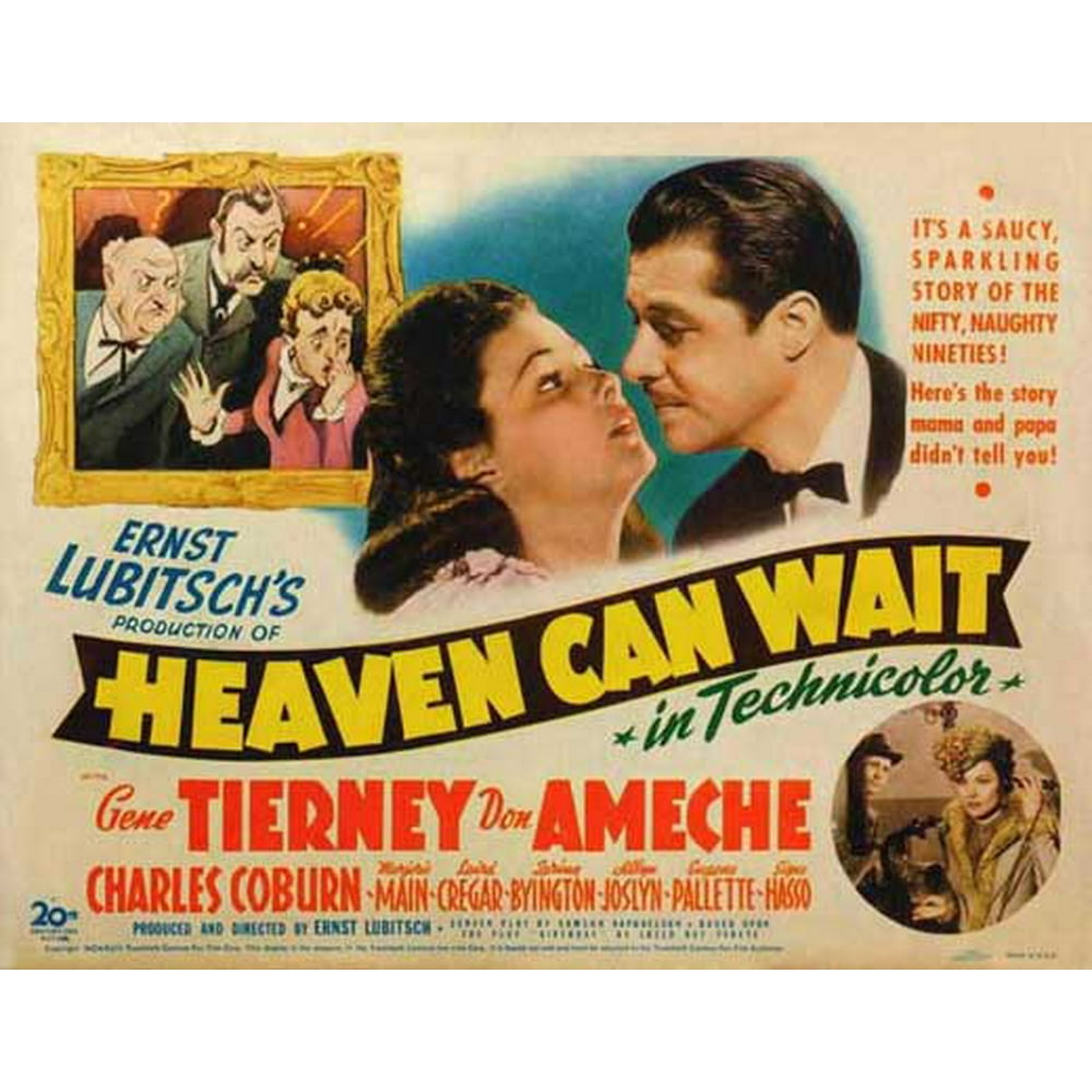 Heaven Can Wait - movie POSTER (Style C) (11" x 14") (1978) - Walmart