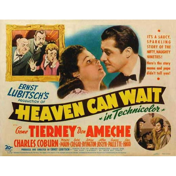 Heaven Can Wait - movie POSTER (Style C) (11" x 14") (1978) - Walmart