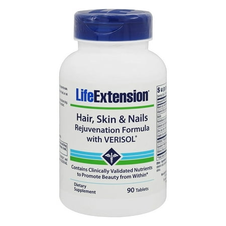 Life Extension - Hair, Skin & Nails Rejuvenation Formula Life Extension - Hair, Skin & Nails Rejuvenation Formula