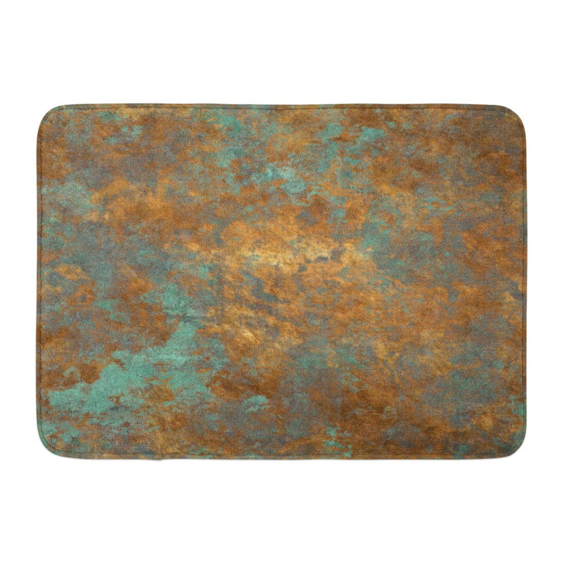 SIDONKU Orange Copper Vintage Bronze Rust Metal Patina