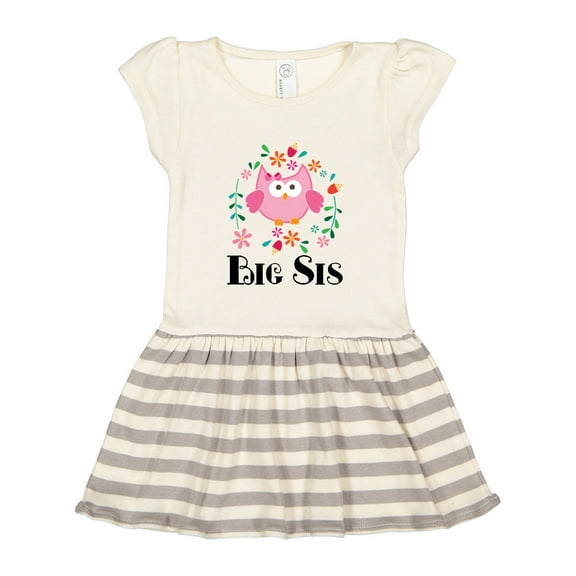 Inktastic Big Sis Girls Sister Announcement Gift Toddler Girl Dress