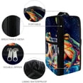 thumbnail image 4 of Starry Sky Frog Premium Polyester Shoe Box - 23x31cm/9x12in Compact Storage Container - Durable & Stylish Organizer for Shoes & Accessories, 4 of 7