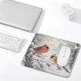 thumbnail image 4 of 10x12 IN Mouse Pad - Cute Christmas Red Bird, Comfortable and Washable, Great for Laptop or Wireless Mouse, Perfect for Women and Boys on Holidays, 4 of 7