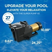 Hayward Super Pump XE 1.65 HP Ultra-High Efficiency Pump, W3SP2610X15XE