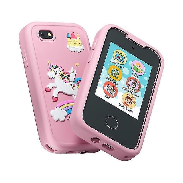 Kids Smartphone Gifts Toys For Girls Boys Age 3-8,toddler Learning Toy Js