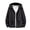 Black, variant on Men's UPF 50+ Sun Protection Outdoor Lightweight Full Zip Hoodie Jacket Long Sleeve Fishing Hiking Performance Shirt White XXXL