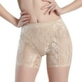 thumbnail image 3 of Valcatch Lace Shaping Panties Boyshorts Comfy Shaping Mid-rise Plus Size Boxer for Women, 3 of 6