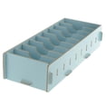 thumbnail image 1 of Business Card Case , Business Card Display, Wooden Business Card Organizer For Office Light blue, 1 of 8