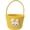 Yellow, variant on Yvsxxv Easter Bunny Basket, Cotton Hand-Woven Storage Basket, Easter Egg Hunt Basket Cute Bunny Shopping Handbag for Easter Party