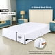 thumbnail image 2 of Skirt Utopia Bedding, doble, suave, cuádruple, plisado, 38 cm, 2 of 6