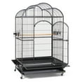 thumbnail image 5 of Prevue Pet Products Wrought Iron Silverado Macaw Dometop Bird Cage, Silver, 5 of 24