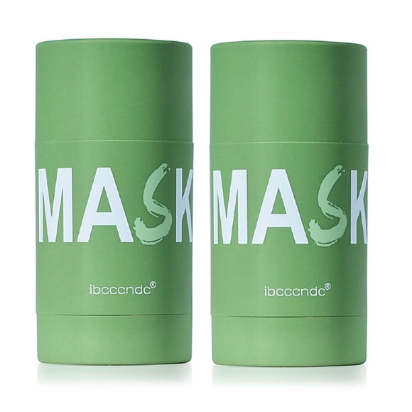 Mascarilla de limpieza profunda en barra nvyue con extracto de té verde, 2 unidades