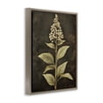 thumbnail image 3 of Stupell Industries Weathered Flower Portrait Brown Framed Floater Canvas Wall Art, design by Petal Prints Design, 3 of 9