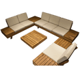 thumbnail image 4 of Sala De Madera Sólida, 6p – Rústico Tratable NATIVO MUEBLES MAREA, 4 of 4