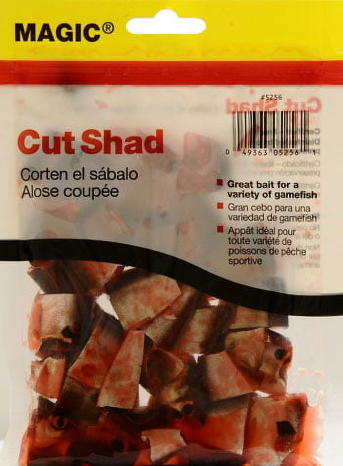 Magic Preserved Cut Shad Natural Bait