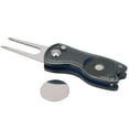 thumbnail image 4 of Foldable Golf Pitchfork, Divot Repair Tool Ergonomic Design Small Size Comfortable To Use  for Golf Lime,Blue,Silver,Black, 4 of 7