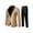 Khaki%GC100, variant on Carnival Mens 2 Peice Suit Set Shiny Dress Suits for Men Slim Fit One Button Blazer Jacket Pants Elegant Business Wedding Party Outfits