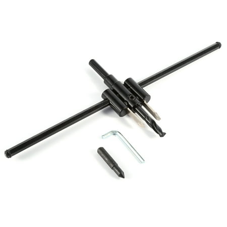 

1Set Household Plane Design Adjustable 40-300mm Carpentry Cutter Circle Hole Wood Drilling