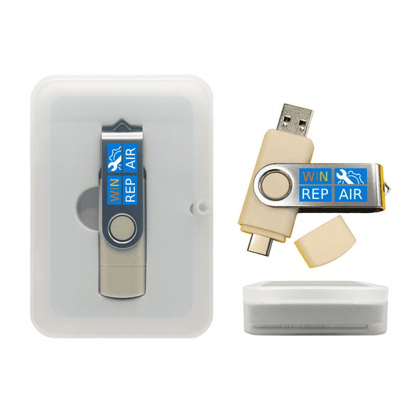 5-in-1 Win Repair & Reinstall Bootable USB Flash Drive – Fix, Recover, or Reinstall Windows 11 (amd64   arm64) / 10 / 7 - Includes PE Tools, Driver Pack, Antivirus, Data Recovery & Password Reset