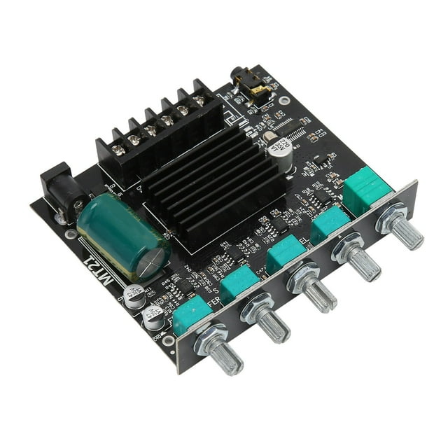 Placa amplificadora ZKMT21 BT, sonido estéreo de alta potencia, DC1224V, placa amplificadora de potencia Digital para altavoces de 15100W 48Ω