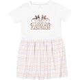 thumbnail image 3 of Inktastic I Love My Frenchies Girls Toddler Dress, 3 of 5