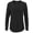 Black, variant on Boxercraft BW3102 Women's Bamboo Long Sleeve Tee-Oxford Heather-XS