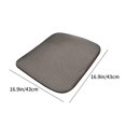 thumbnail image 3 of Linen Car Seat Covers Front Seats Only,Cooling Bottom Seat Covers for Cars,Trucks,Universal Car Seat Cushion Breathable,Ventilated [Black Front seat Covers], 3 of 6