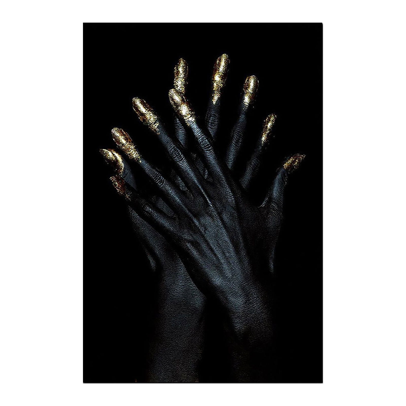 OAVQHLG3B African American Wall Art Canvas Black Woman Posters Portrait