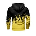 thumbnail image 6 of Hogleaql Mens Hoodie Sweatsuit 2 Piece Solid Color Relaxed Fit Pullover Hoodies Joggers Running Pant Set Sweat Winter Suits with Pockets Yellow 3XL, 6 of 7