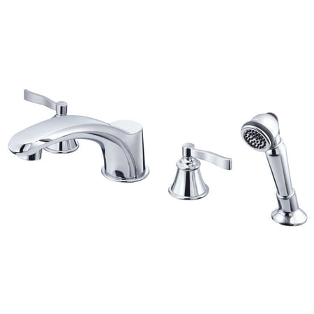 Danze D301725 Aerial Collection Roman Tub Faucet With Soft Touch Personal Shower Chrome Danze D301725 Aerial Collection Roman Tub Faucet With Soft Touch Personal Shower Chrome