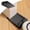 Black, variant on Stackable Door Wedge WindProof, Bidirectional Door Stopper Block for Safety Protection Household, Adjustable Height Door Stop for Home Office Floor Gap