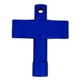 thumbnail image 1 of Milaget Clé de Tambour Ergonomique Réglage de Tension pour Matériel de Batteur Outil de Réglage de Tambour Bleu, 1 of 9