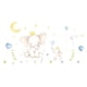 thumbnail image 1 of Pegatina Decorativa Para Salón Pegatina Para Habitación Animalito Adorable Pvc Pegatina Para Pared Infantil, 1 of 3