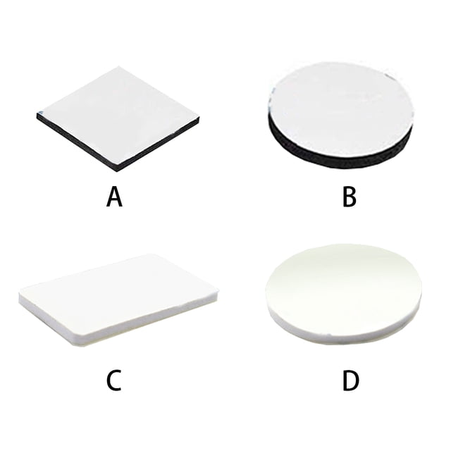 Non-woven Double-sided Tape Portable Replacement Long Lasting Heats-resistant Moistureproof Hanger Paper Box Sponge Adhesive Black Square