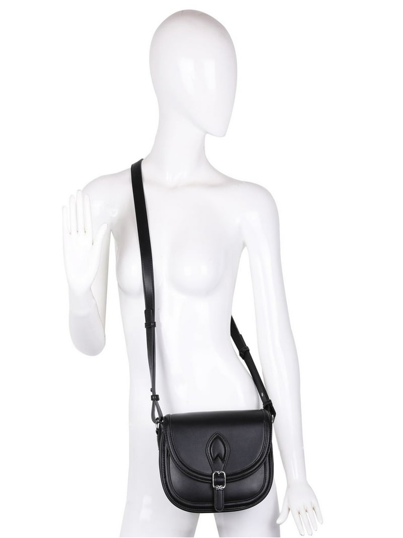 Sam Edelman Women's Giorgia Saddle Handbag, Black - Walmart.com