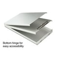 thumbnail image 4 of Staples Memo Aluminum Storage Clipboard Memo Size Silver 2/Pack ST44400/44400VS, 4 of 6