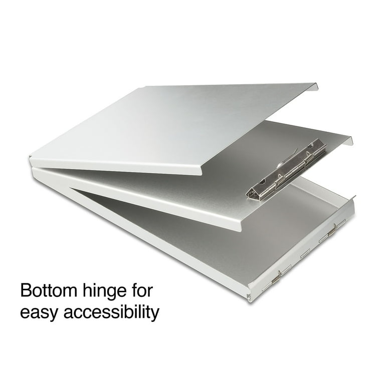 きめめページ Staples Memo Aluminum Storage Clipboard Memo Size Silver 2