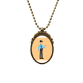 thumbnail image 1 of Community Security Professional Logistics Antique Necklace Vintage Bead Pendant Keychain, 1 of 3