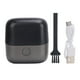 thumbnail image 2 of Tamaña de Bolsillo Trimmer de Barba, Cortador Doble Flotante Recargable de USB., 2 of 7