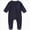 Navy, variant on 0-3 Years Infant Jumpsuit Baby Clothes Toddler Newborn Comfy Cotton Unisex Cute Boy Girl Rompers Pjs Pajamas Romper,Orange Jumpsuit Bodysuit